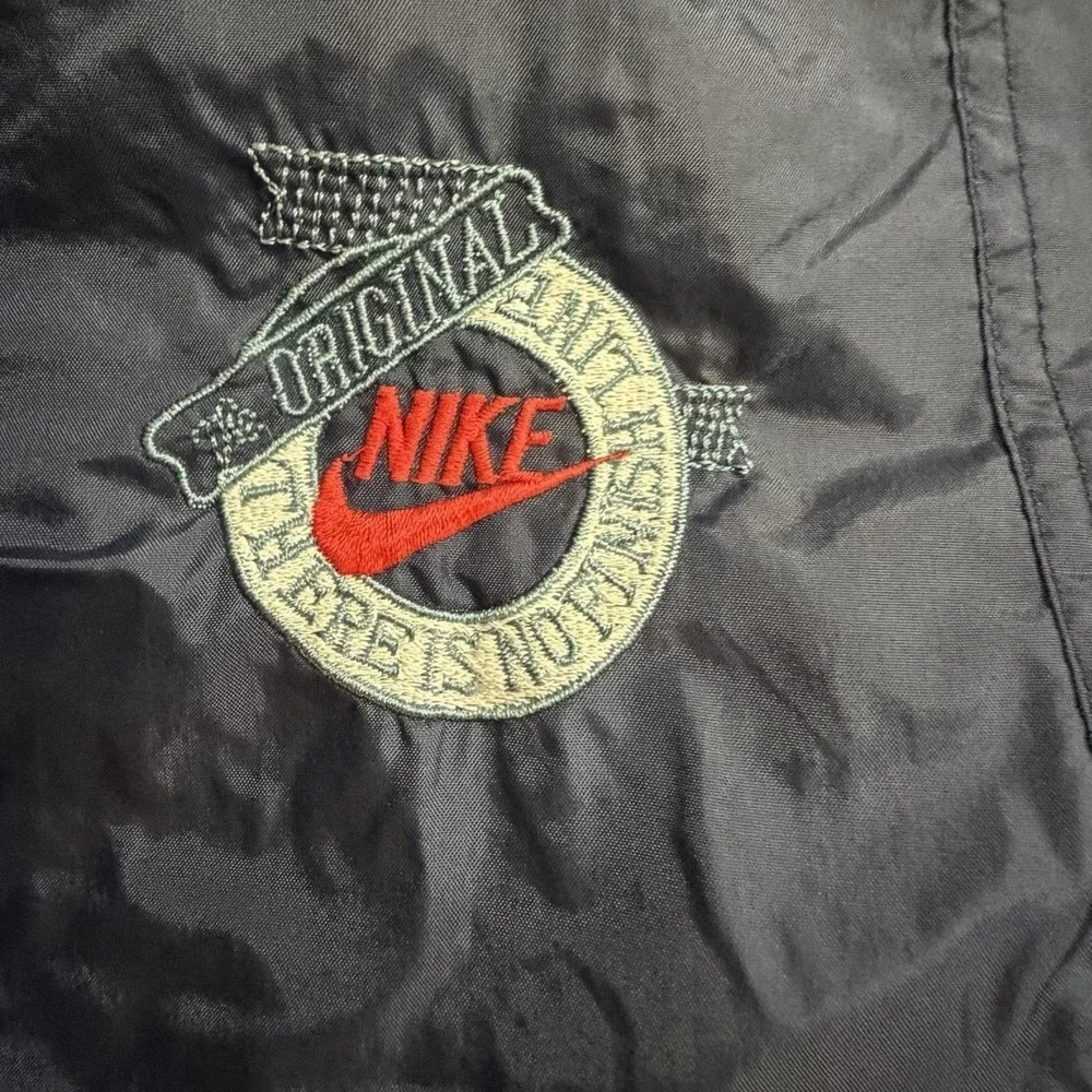 Vintage Nike Premier Multicolor Windbreaker 90s 80s Gym Training Running Spring